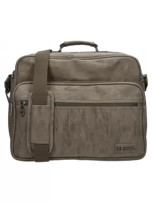 Taška ENRICO BENETTI ROTTERDAM 15 NOTEBOOK BAG 20 L STREDNE TAUPE