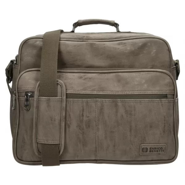  Taška ENRICO BENETTI ROTTERDAM 15 NOTEBOOK BAG 20 L STREDNE TAUPE 