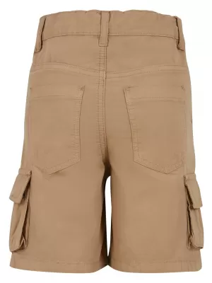 Detské šortky URBAN CLASSICS UCK7359 ZVÄZOK BÉŽOVÝ