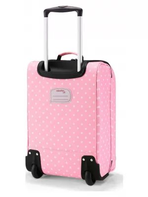 Detský kufrík REISENTHEL TROLLEY XS KIDS PANDA BODKY RUŽOVÉ