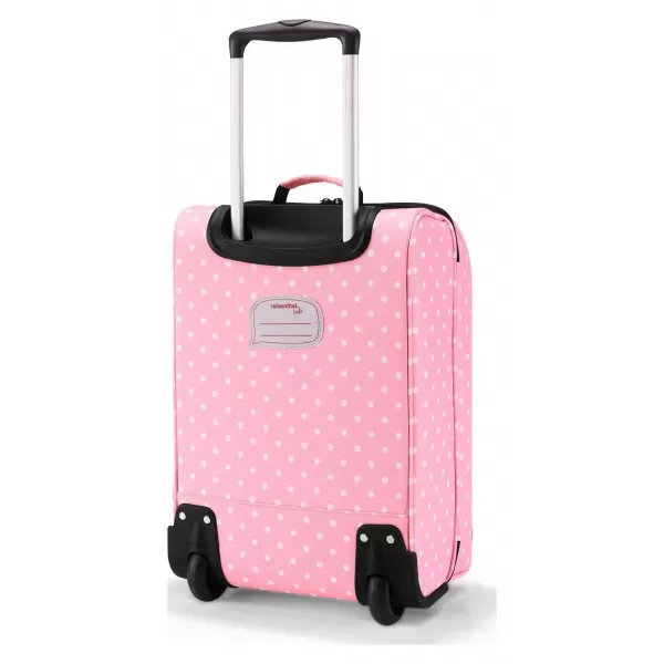  Detský kufrík REISENTHEL TROLLEY XS KIDS PANDA BODKY RUŽOVÉ 
