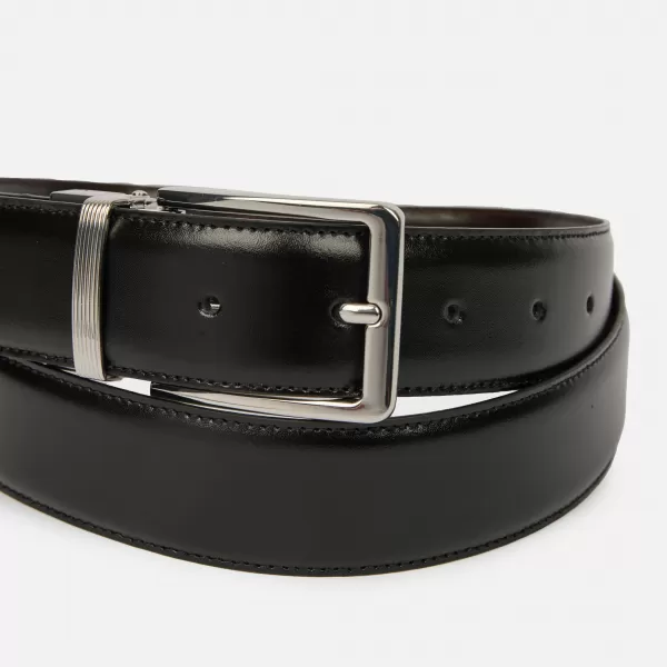  Pánsky opasok GEOX BELT G011217 ČIERNA 