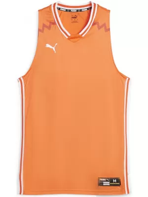 Mužský dres PUMA HOOPS TEAM GAME JERSEY 67662808 ZLATÝ MAK