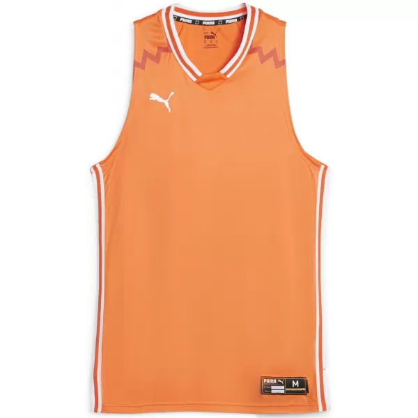  Mužský dres PUMA HOOPS TEAM GAME JERSEY 67662808 ZLATÝ MAK 