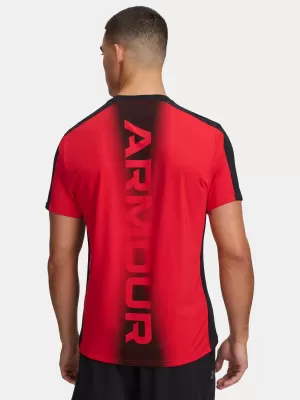 Pánske tričko UNDER ARMOUR UA HG WORDMARK SS 6007758-600 ČERVENÁ