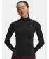 Dámske tričko UNDER ARMOUR UA VANISH SEAMLESS 1/4 ZIP 6000644-003 ČIERNA