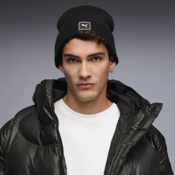  Čap PUMA WARDROBE ESS HIGH CROWN BEANIE 02640901 PUMA BLACK 