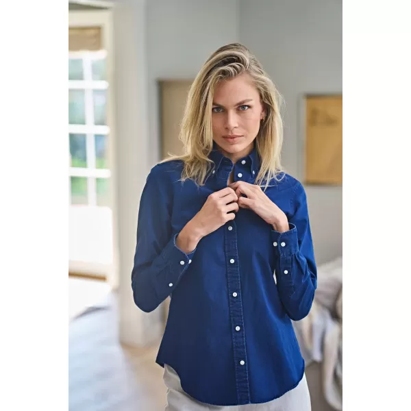  Dámska košeľa TEE JAYS | TJ 4003 INDIGO BLUE 