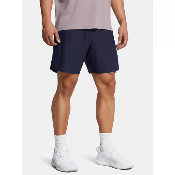  Pánske šortky UNDER ARMOUR TECH VENT 7IN SHORTS 1388645-410 MODRÁ 