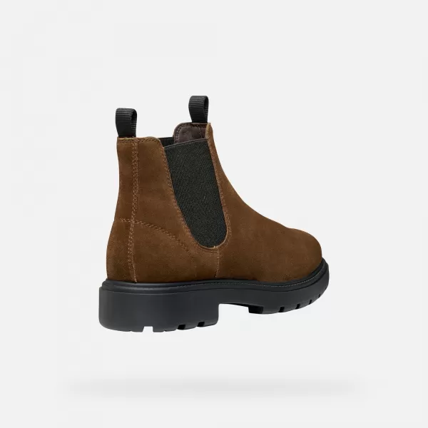  Pánske topánky GEOX SPHERICA EC7 G011183 HNEDÁ 