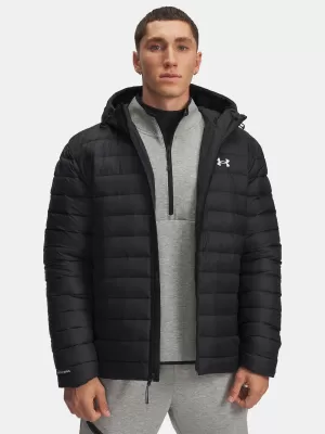 Pánska bunda UNDER ARMOUR UA SPORTSWEAR INS JKT 6006363-001 ČIERNA