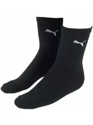 Pánske ponožky PUMA CREW SOCK 3P 88035501 ČIERNY