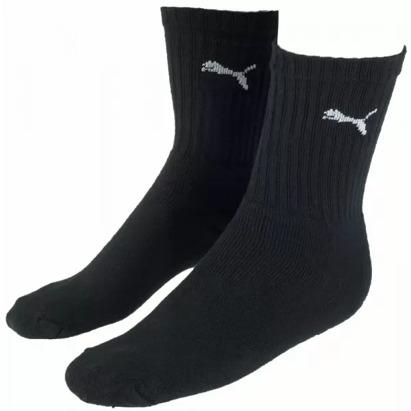  Pánske ponožky PUMA CREW SOCK 3P 88035501 ČIERNY 