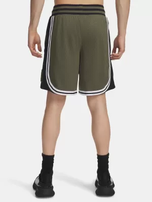 Pánske šortky UNDER ARMOUR UA M COURTSIDE SHORT 6004087-390 ZELENÁ