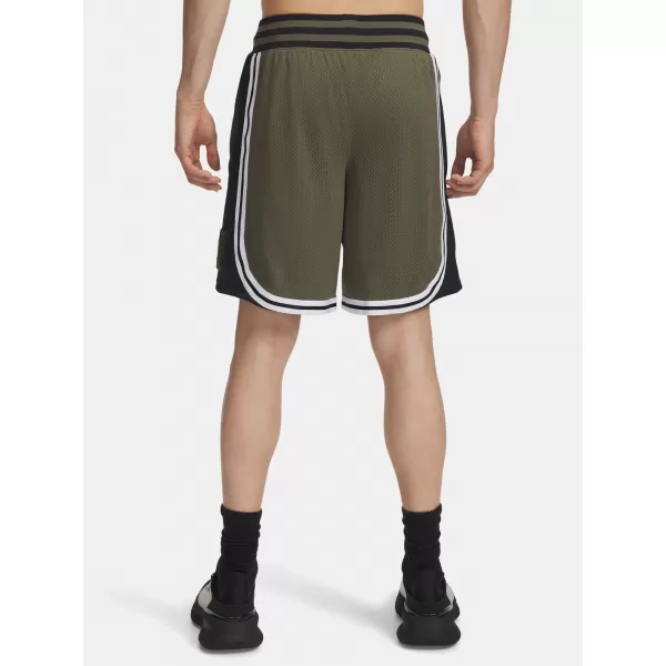  Pánske šortky UNDER ARMOUR UA M COURTSIDE SHORT 6004087-390 ZELENÁ 