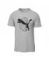 Tričko PUMA TECH GRAPHIC TEE 63219263 ŠEDÁ OZVENA