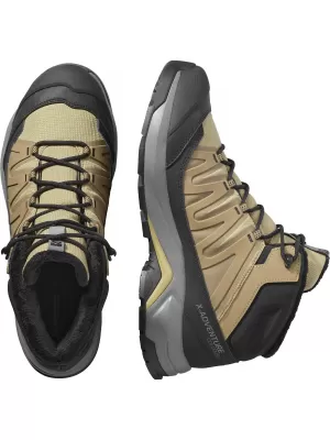 Pánske topánky SALOMON X-ADVENTURE COLDRUSH WATERPROOF KEL/ČIERNA/CÍNOVÁ