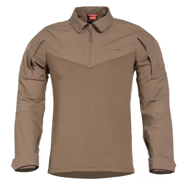  Pánske tričko s dlhým rukávom PENTAGON RANGER SHIRT K02013 KOJOT 