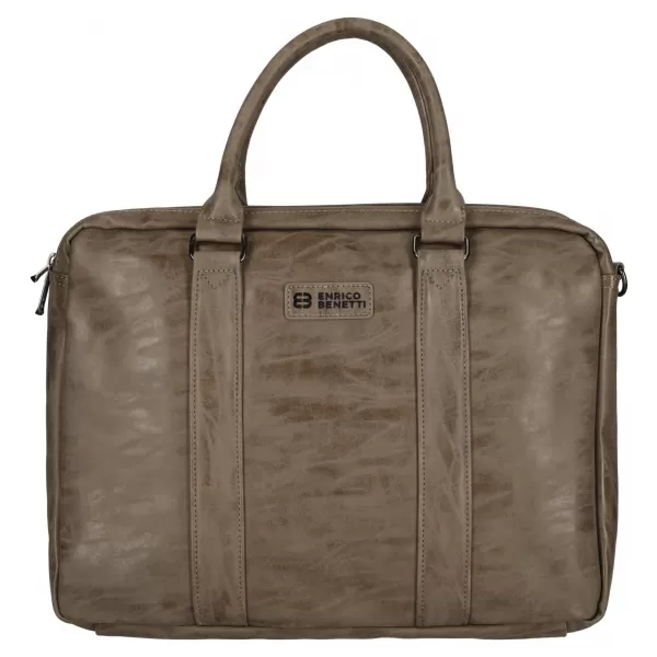  Taška ENRICO BENETTI ROTTERDAM 15 NOTEBOOK BAG STREDNE TAUPE 