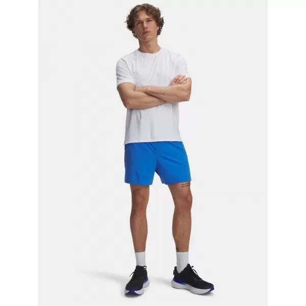  Pánske šortky UNDER ARMOUR UA LAUNCH PRO 5 SHORTS MODRÁ 