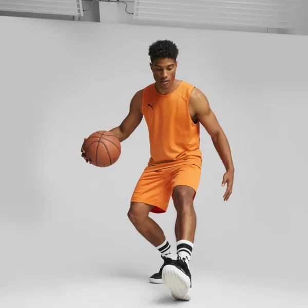  Mužský dres PUMA REVERSIBLE PRACTICE JERSEY 67664006 ZLATÝ MAK 