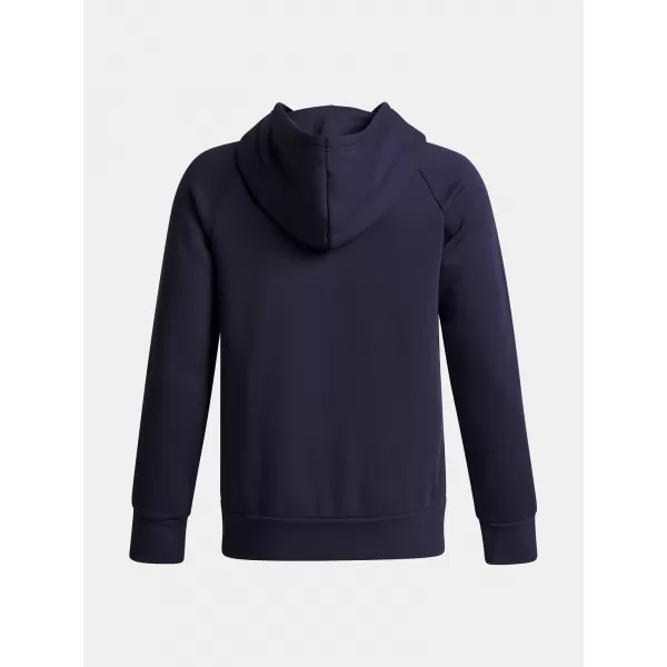  Chlapčenská mikina UNDER ARMOUR UA RIVAL FLC FLAMIN WDMRK HD 6003781-403 MODRÁ 