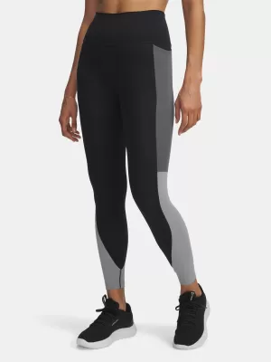Dámske legíny UNDER ARMOUR MERIDIAN COLORBLOCK ANKLE LG 6004002-003 ČIERNA