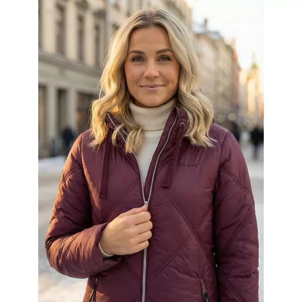  Dámsky kabát ALTISPORT FORWA FIALOVÁ 