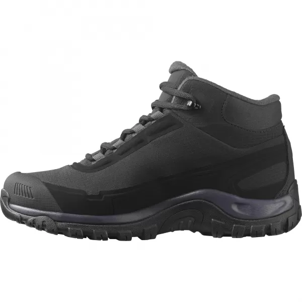  Dámske topánky SALOMON SHELTER WATERPROOF W ČIERNA/DEVÄŤ ŽELEZA/EXCALIBUR 