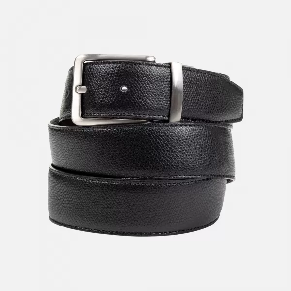  Pánsky opasok GEOX G003646 ČIERNA 