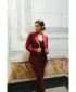 Dámska bunda STYLOVE S417 GAŠTANOVÉ