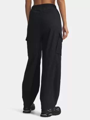 Dámske športové nohavice UNDER ARMOUR UA UNSTOPPABLE RSTOP CARGO 6007025-001 ČIERNA