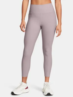 Dámske legíny UNDER ARMOUR MERIDIAN RIB ANKLE LEG 1386467-015 SIVÁ