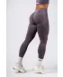 Tvarujúce bezšvové maximálne push-up legíny FLOW SEAMLESS 497 DARK GRY Nebbia