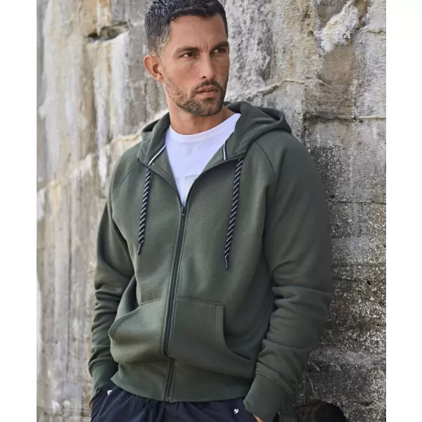  Pánska mikina TEE JAYS | TJ 5435 HEATHER GREY 