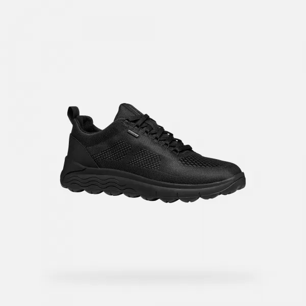  Pánske tenisky GEOX SPHERICA 4X4 ABX G006488 ČIERNA 