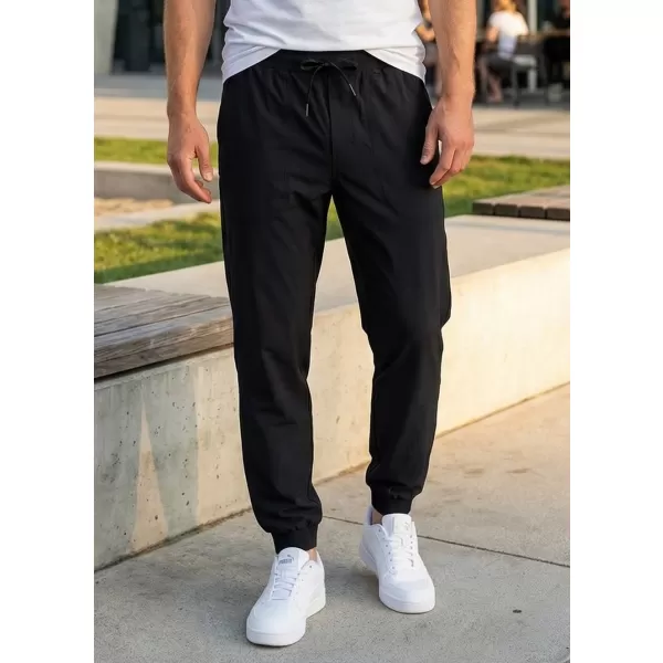  Pánske nohavice ALTISPORT ATS JOGGER CLASSIC - FIT ČIERNA 