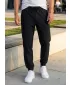 Pánske nohavice ALTISPORT ATS JOGGER CLASSIC - FIT ČIERNA