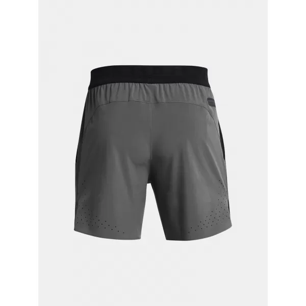  Pánske šortky UNDER ARMOUR UA PEAK WOVEN SHORTS 1376782-025 SIVÁ 