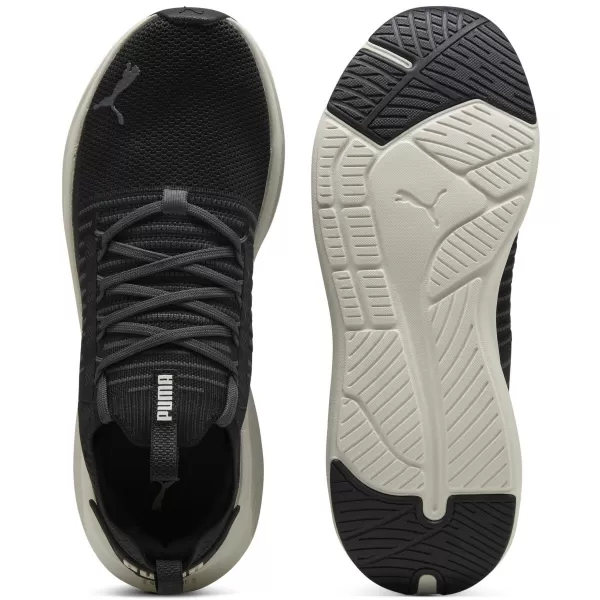  Čižmy PUMA SOFTRIDE SYMMETRY FUZION LS 31148210 PUMA ČIERNA/TMAVOŠEDÁ 