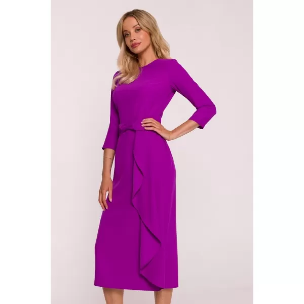  Šaty STYLOVE S425 LEVANDUĽA 