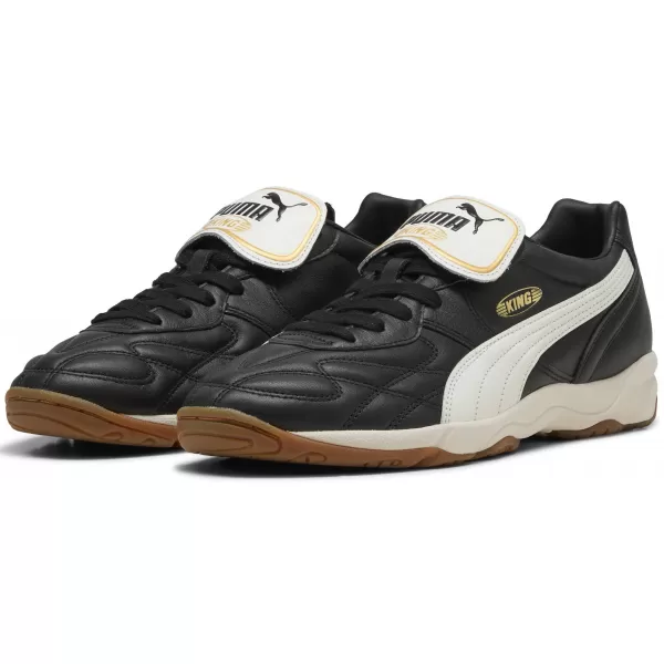  Topánky PUMA KING INDOOR 40168301 PUMA ČIERNA/TEPLÁ BIELA 