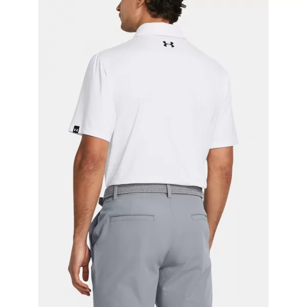  Pánske tričko UNDER ARMOUR UA T2G POLO LB 1383255-100 BIELA 