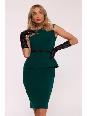 Šaty STYLOVE S427 ZELENÁ