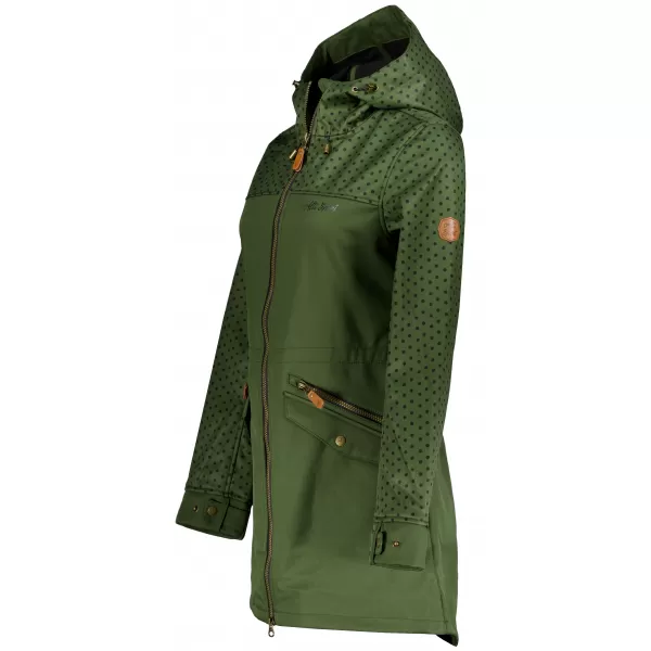  Dámska bunda softshell ALTISPORT GEMEE KHAKI 