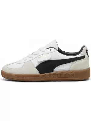 Detská obuv PUMA PALERMO LTH JR 39727501 PUMA WHITE/PARY GRAY/GUM