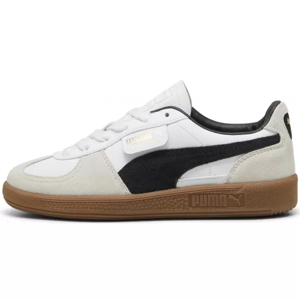  Detská obuv PUMA PALERMO LTH JR 39727501 PUMA WHITE/PARY GRAY/GUM 
