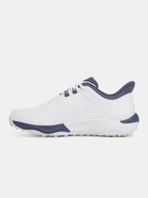 Pánske topánky UNDER ARMOUR UA DRIVE PRO SL WIDE 3026921-102 BIELA