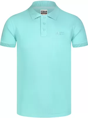 Pánske tričko s golierom NORDBLANC ETERNITY NBSMT8166 SVETLO MODRÝ