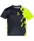 Detské prémiové funkčné tričko ALTISPORT VOJ/ALM112TR01 ČIERNO-FLUO ŽLTÁ